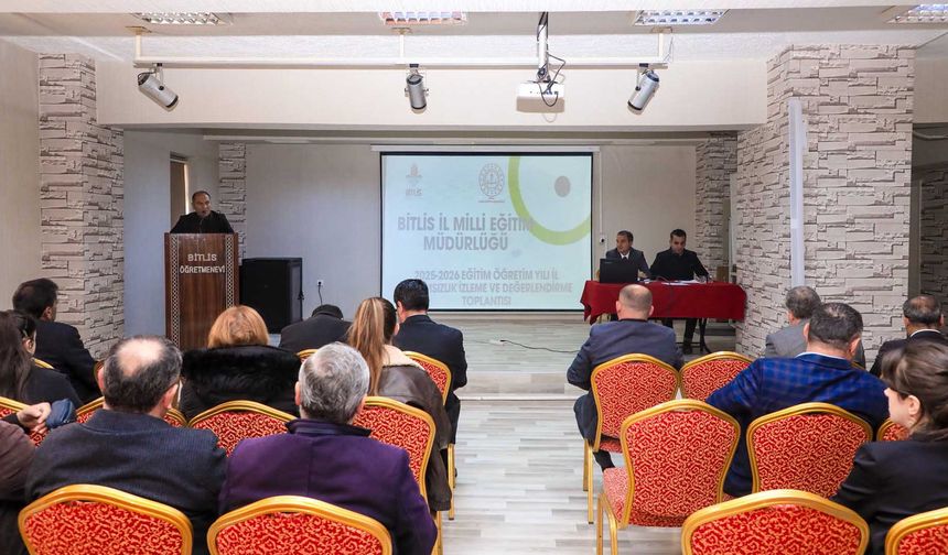 Bitlis’te Devamsızlık İzleme ve Değerlendirme Toplantısı Yapıldı