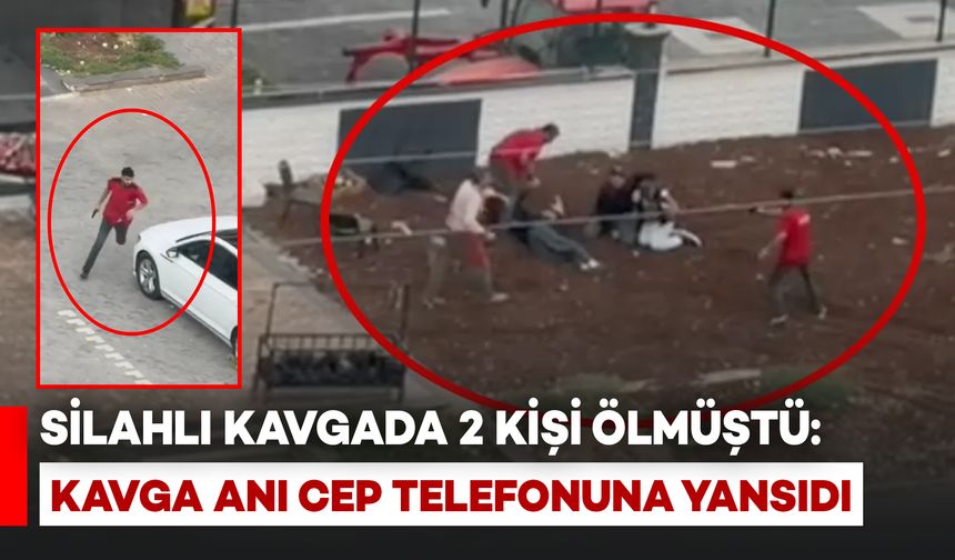 2 Kişinin Öldüğü Silahlı Kavganın Görüntüleri Ortaya Çıktı