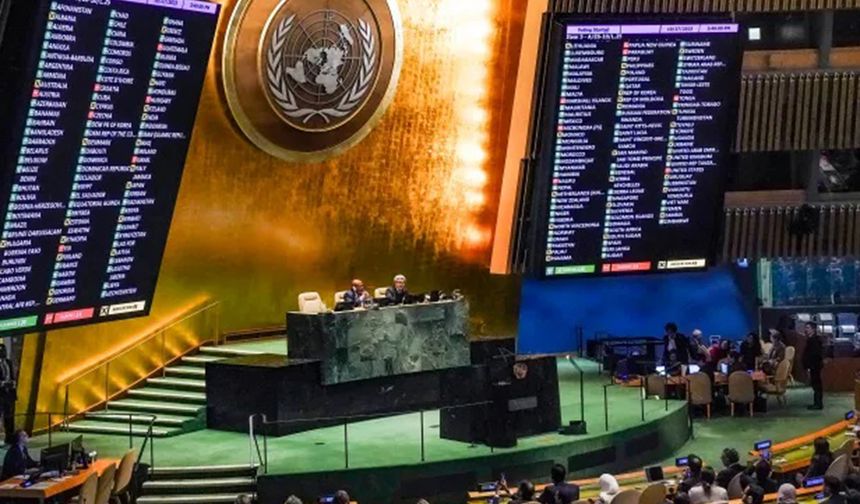 BM Genel Kurulu’nda Gazze İçin Kritik Tasarı Kabul Edildi