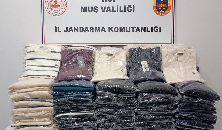 Muş’ta 1 milyon 820 bin TL değerinde sahte ürün ele geçirildi