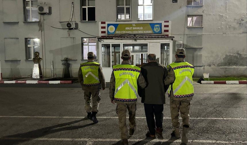 Çek suçundan aranan hükümlü Muş’ta yakalandı