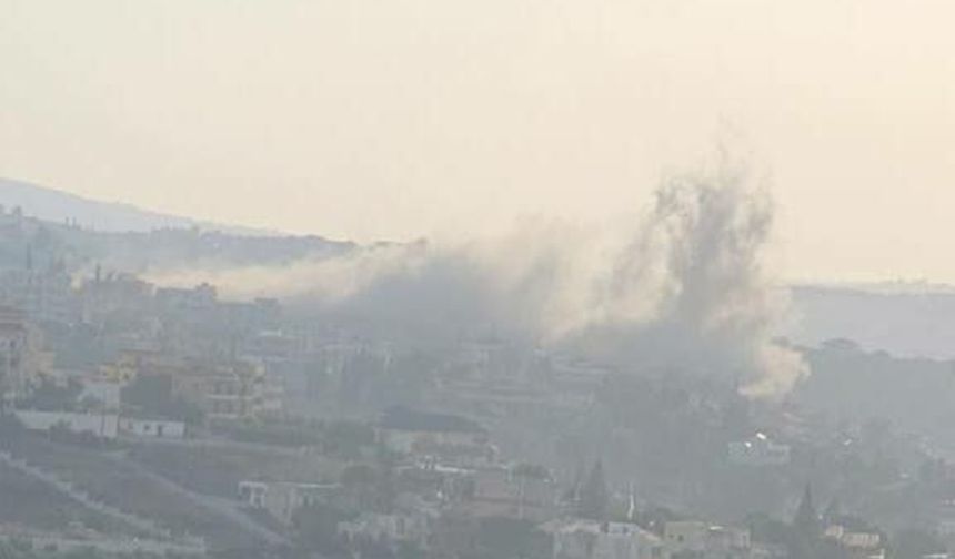 İşgal rejimi Güney Lübnan’a Yeniden Hava Saldırısı Başlattı