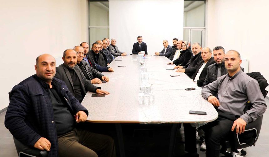 Başkan Tanğlay, muhtarlarla kış hazırlıklarını değerlendirdi