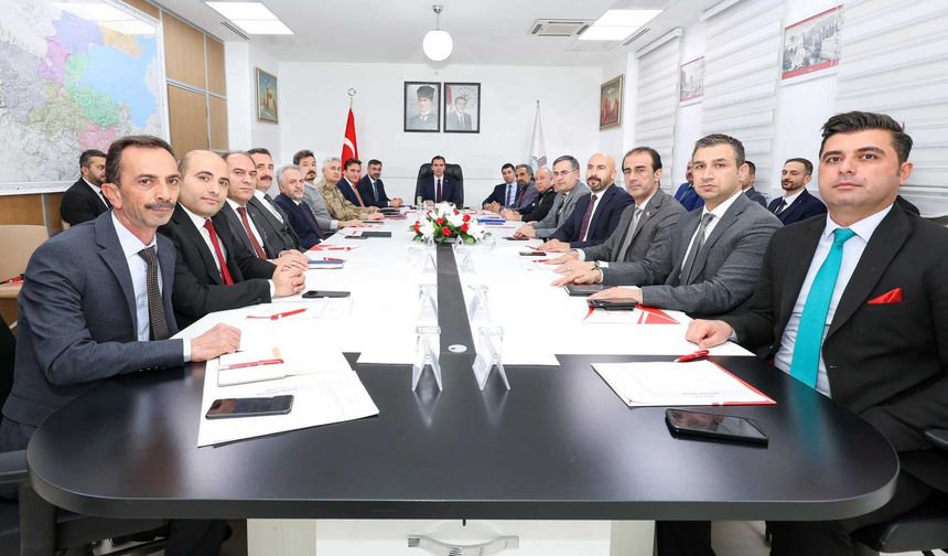 Bitlis’te Bağımlılıkla Mücadele İl Koordinasyon Kurulu toplandı