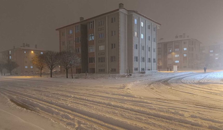 Bitlis’te kar ve fırtına hayatı olumsuz etkiledi