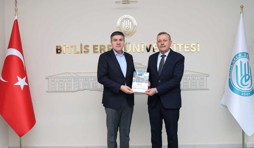 Burdur Mehmet Akif Ersoy Üniversitesi Rektörü'nden Bitlis Eren Üniversitesi’ne Ziyaret