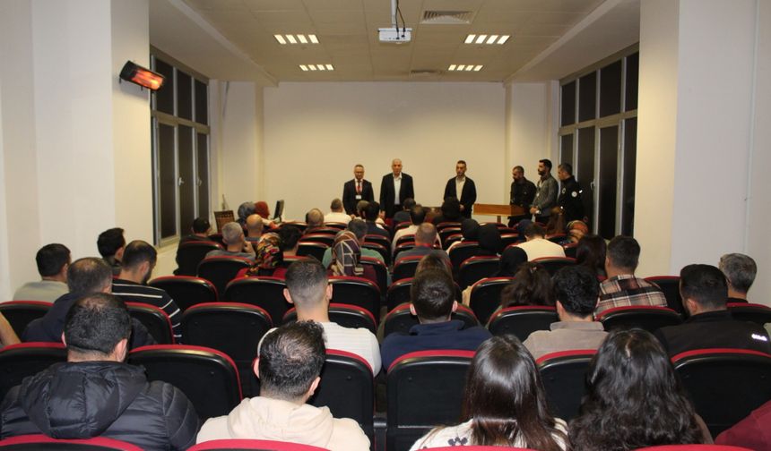 Bitlis Tatvan Devlet Hastanesinde Eğitim Toplantısı