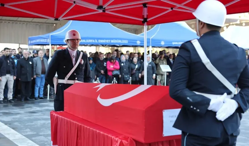 Kalp Krizi Sonucu Hayatını Kaybeden Polis Uğurlandı