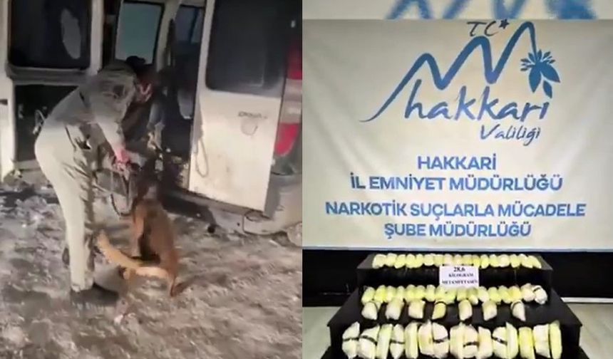 Dev uyuşturucu operasyonu: 28 kilo 600 gram metamfetamin ele geçirildi