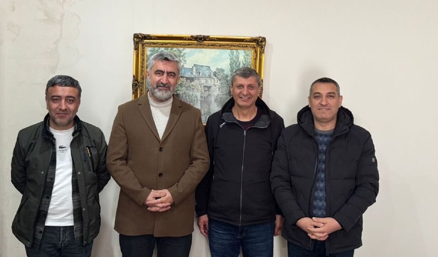 HÜDA PAR Bitlis İl Başkanı Karakaya’dan basın mensuplarına ziyaret