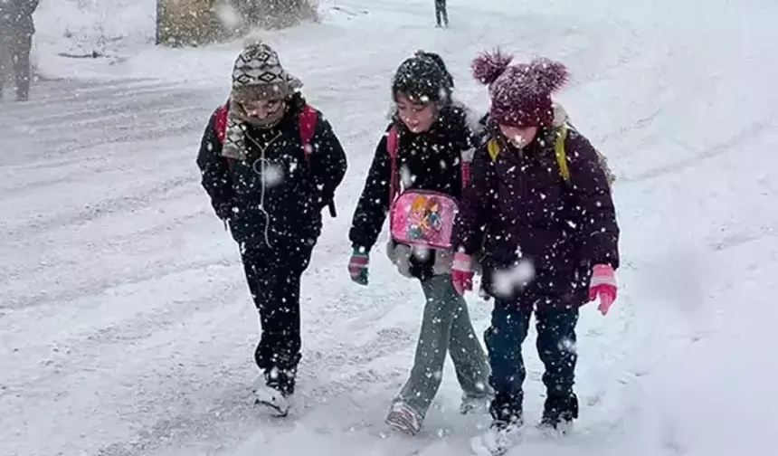 Van’da Okullara Kar Tatili