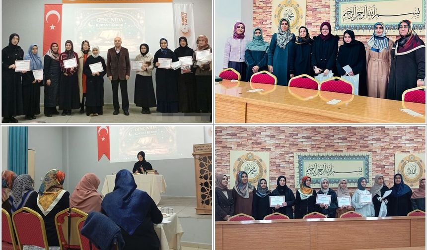 Batman'da genç nida hafızlık ve Kur'an'ı Kerim yarışmaları il finali gerçekleştirildi