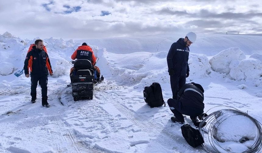 Muş'ta kar motorlu müdahale: 10 köy ve 24 mezraya yeniden enerji verildi