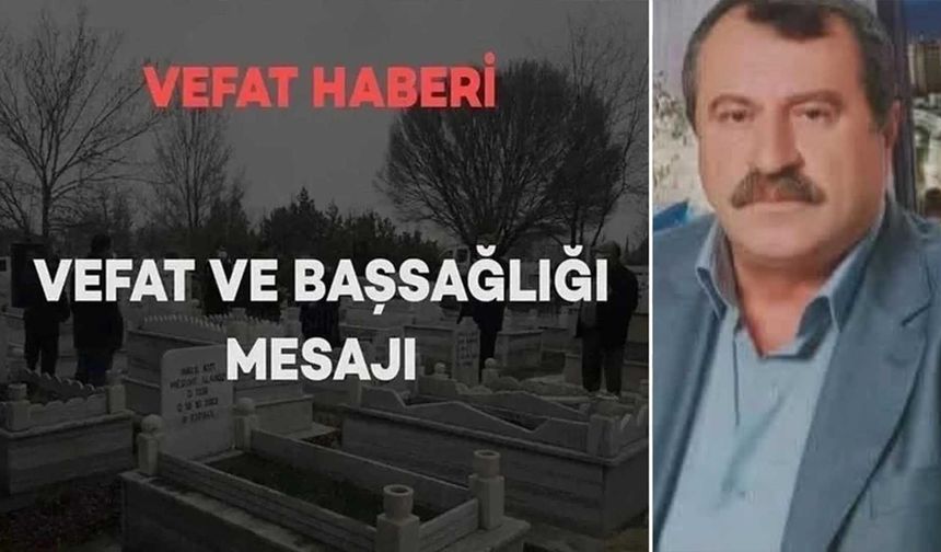 Bitlisli Hemşehrimiz Berber Suphi Küs Vefat Etmiştir