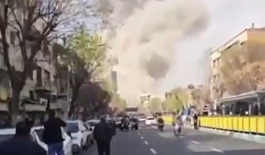 İşgal Rejimi İran’a Saldırı Başlattı: Tahran’da Patlama Sesleri