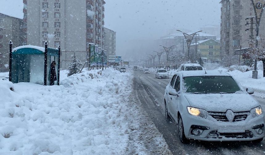 Bitlis’te yoğun kar yağışı etkili oluyor: 165 köy yolu kapandı