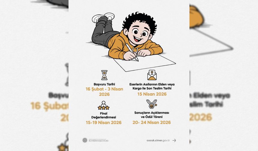 “CİMER’e Renk Kat” Resim Yarışması Başvuruları Başladı