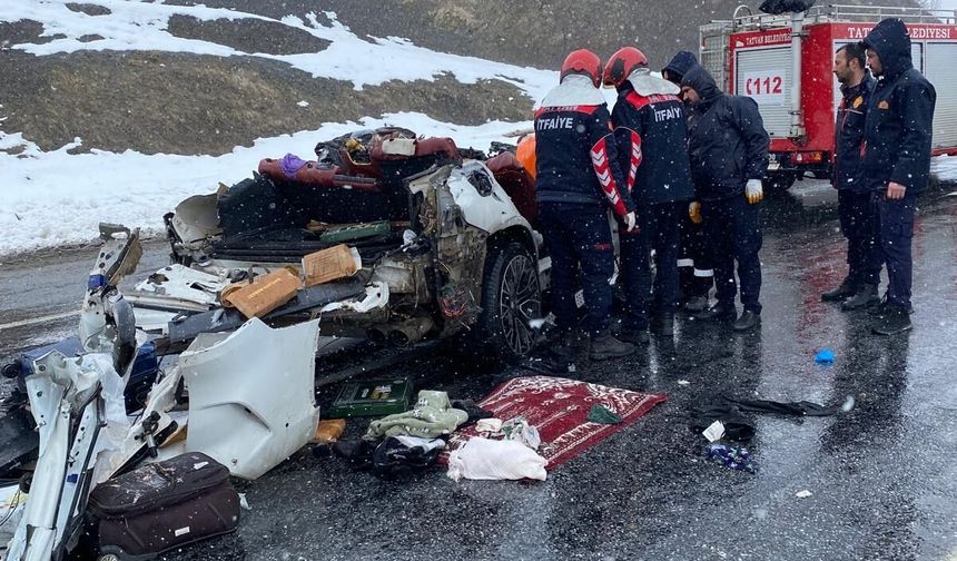 Bitlis’teki Feci Kazada Yer Alanların İsimleri Belli Oldu