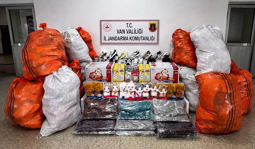 Van’da 9 Milyon 903 Bin TL’lik Kaçak Malzeme Ele Geçirildi