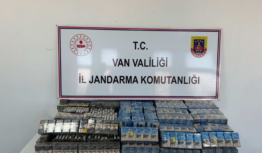 Van’da gümrük kaçağı malzeme ele geçirildi
