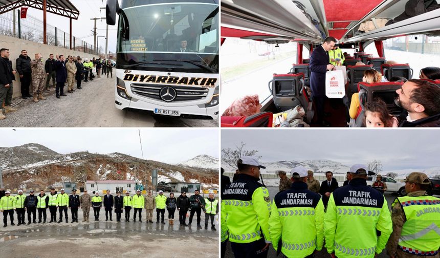 Bitlis Valisi Karakaya, Bayram Öncesi Yol Kontrol Noktalarını Ziyaret Etti