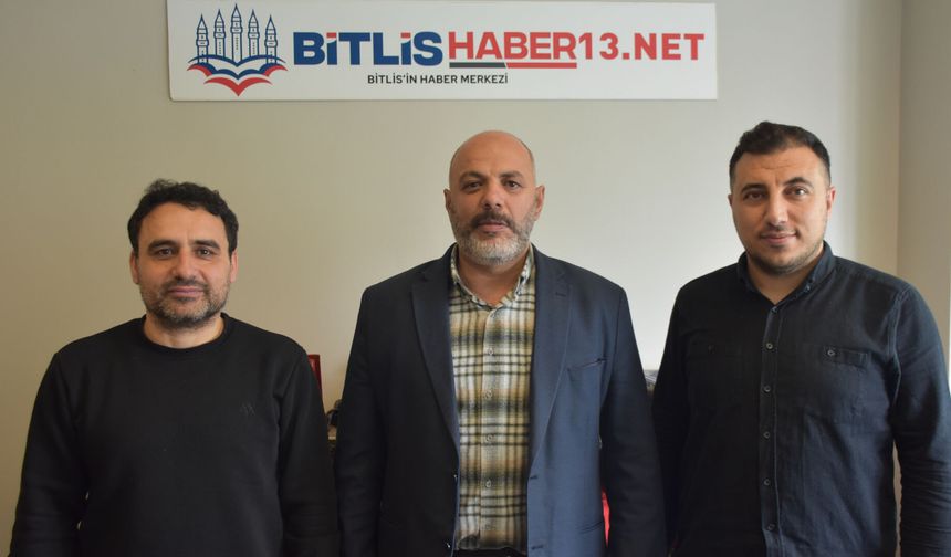 BİGACEM Başkanı Okay'dan Bitlis Haber’e Bayram Ziyareti