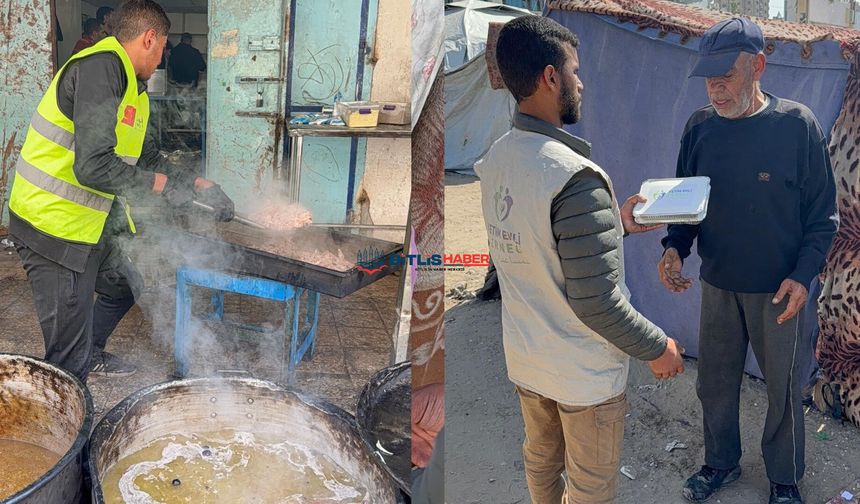 Bitlisli Öğrencilerden Anlamlı Dayanışma: İftar Yerine Gazze’ye Destek