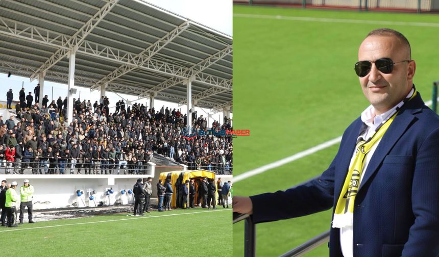 Bitlis Spor Kulüp Başkanı  Yamaç’tan Taraftara Çağrı: Haydi Bitlis, Takımına Sahip Çık!