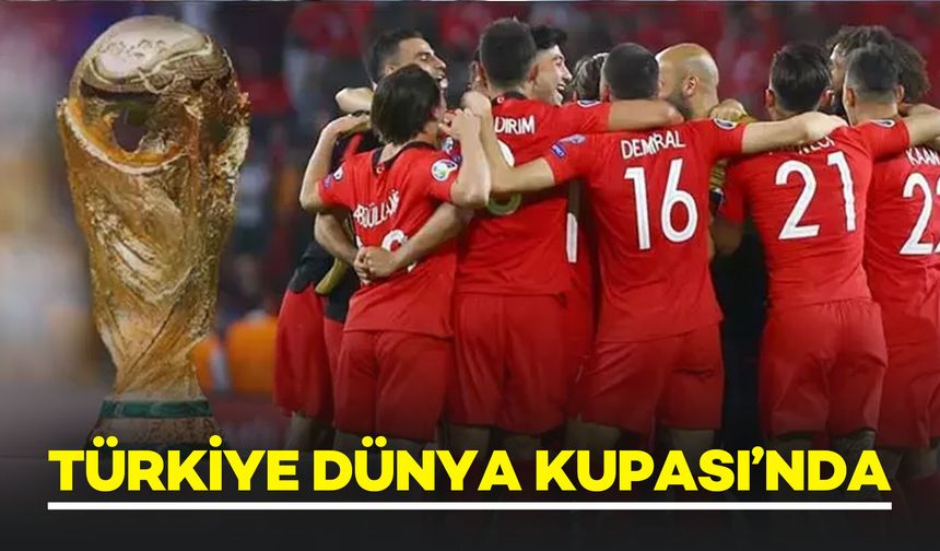 A Milli Takım Tarih Yazdı: 24 Yıl Sonra Dünya Kupası’nda!