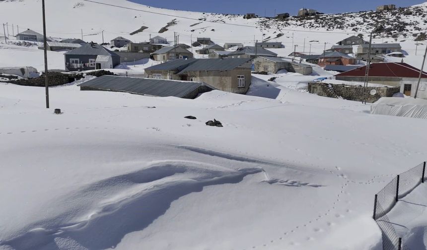 Bitlis'te nisan ayında kara gömülen mahalleye bahar gelmedi