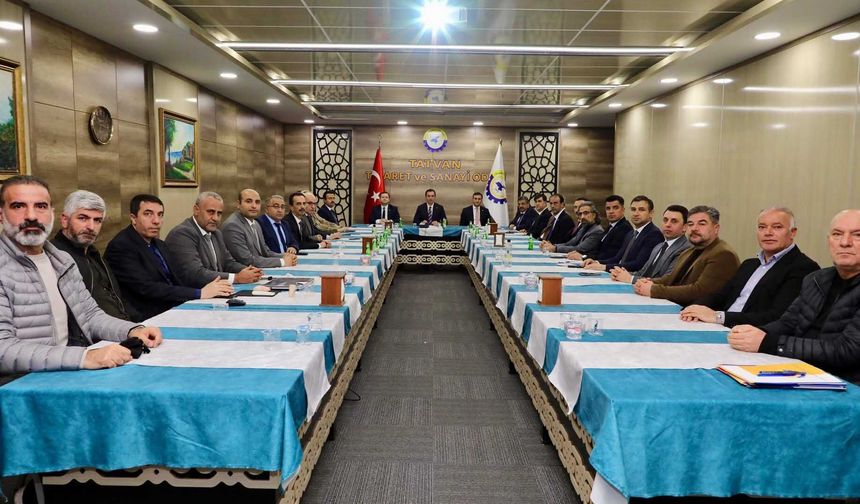 Bitlis’te sanayi ve ticaret toplantısı: Hedef güçlü yatırım ve üretim