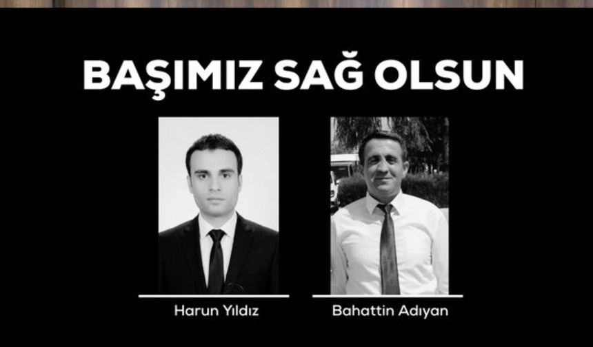 Bakan Yumaklı'dan Tatvan'daki kazada hayatını kaybeden DSİ Şube Müdürü ve şoförü için taziye mesajı