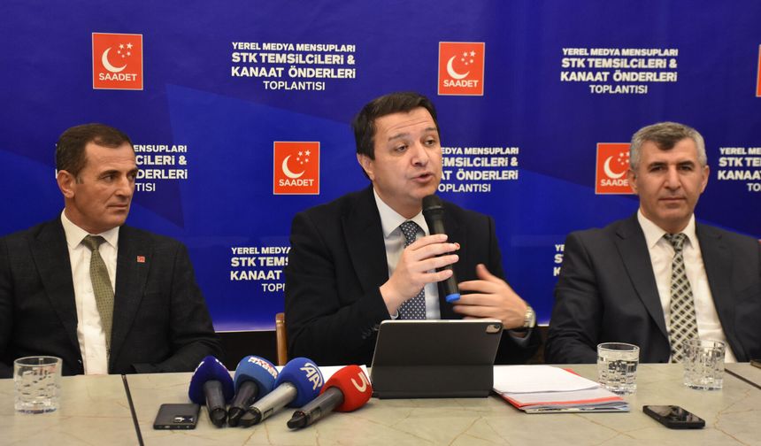 Saadet Partisi Genel Başkanı Arıkan, Bitlis'te STK Temsilcileri ve Kanaat Önderleriyle Buluştu