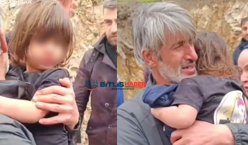 Bitlis'te kaybolan 4 yaşındaki kız çocuğundan sevindiren haber