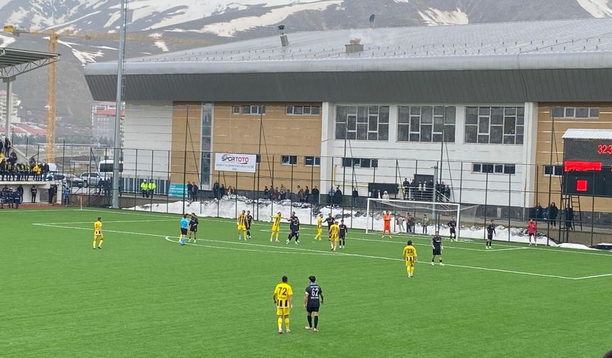 Bitlis Spor 1916 Şampiyonluk Yolunda Maça Gol ile Başladı