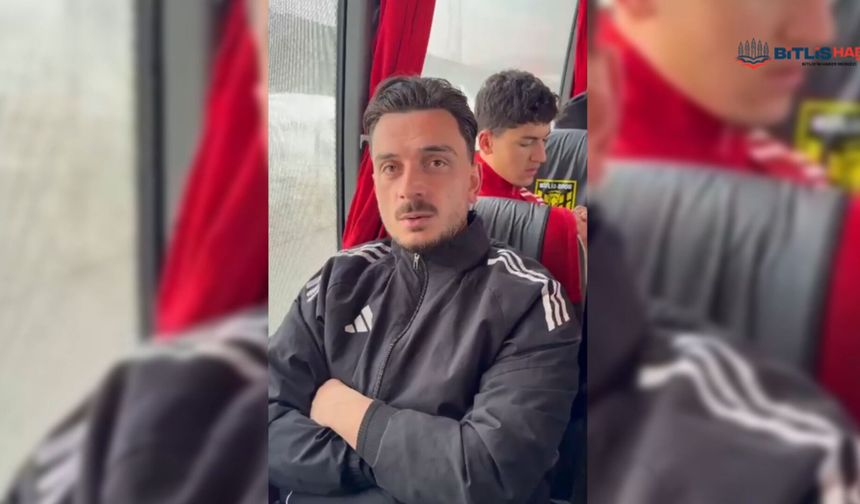 Bitlis Spor 1916 oyuncularından taraftara videolu çağrı