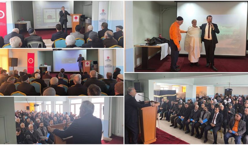 Bitlis’te Hacı Adaylarına Yönelik Eğitim Semineri Düzenlendi