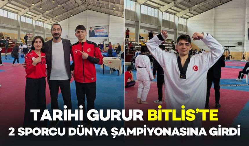 Tarihi Gurur Bitlis’te: 2 Sporcu Avrupa Şampiyonasını Kazandı