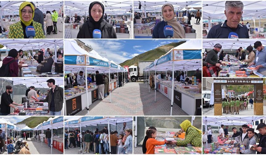 Fuara katılan yazar, yayınevi ve öğrenciler Bitlis Haber'e konuştu