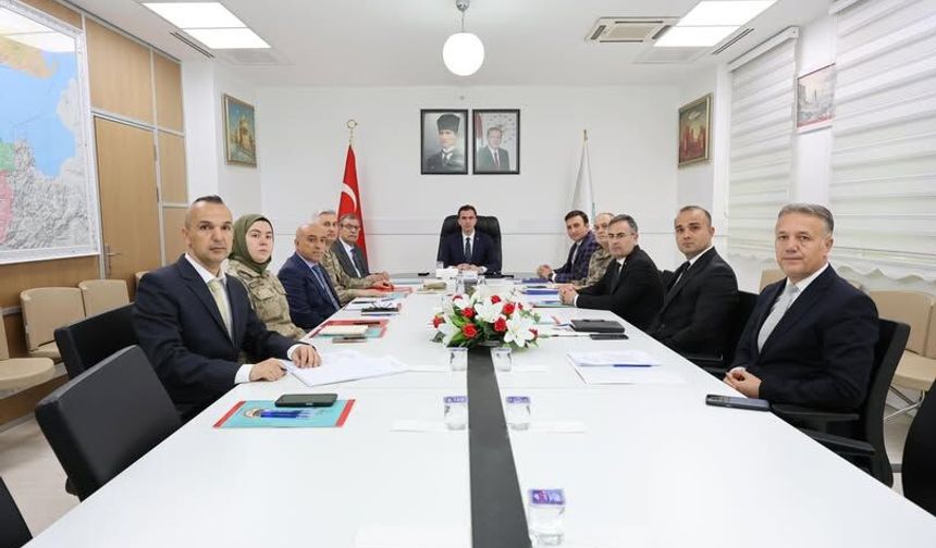Bitlis’te Okul ve Çevresinde Alınacak Tedbirler Masaya Yatırıldı