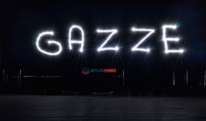 Işığın Diliyle Ahlat’tan Gazze’ye Kardeşlik Mesajı
