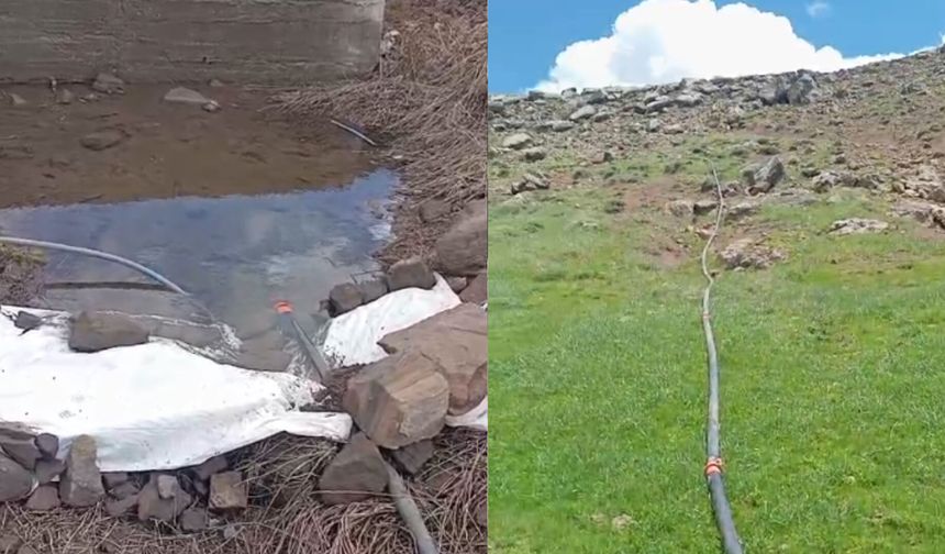 Bitlis'te yaklaşık 600 nüfuslu köy ve mezralar susuz kaldı: Muhtardan yetkililere çağrı