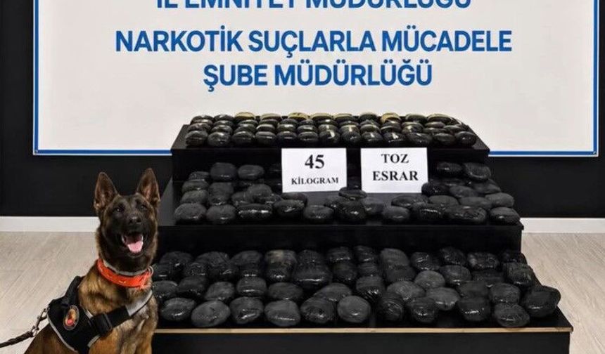 Aranan Firari Hükümlü 45 Kilo Uyuşturucuyla Yakalandı