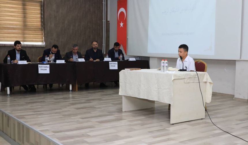 Kur'an-ı Kerim’i Güzel Okuma Yarışması Bölge Finali Birincisi Bitlis’ten