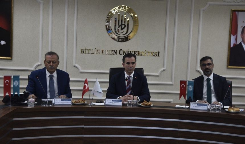 Bitlis Eren Üniversitesi'nde Turizm Master Planı Çalıştayı