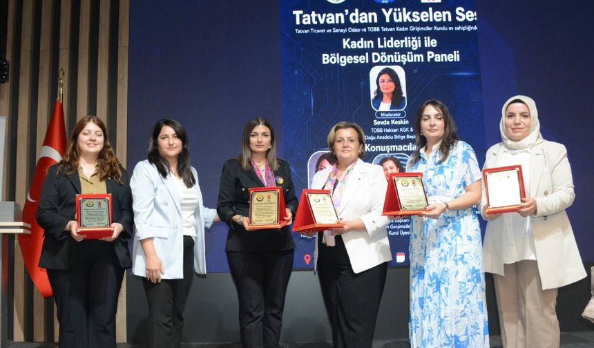 TOBB Kadın Girişimciler Kurulu Doğu Anadolu Bölge Toplantısı Tatvan'da Yapıldı