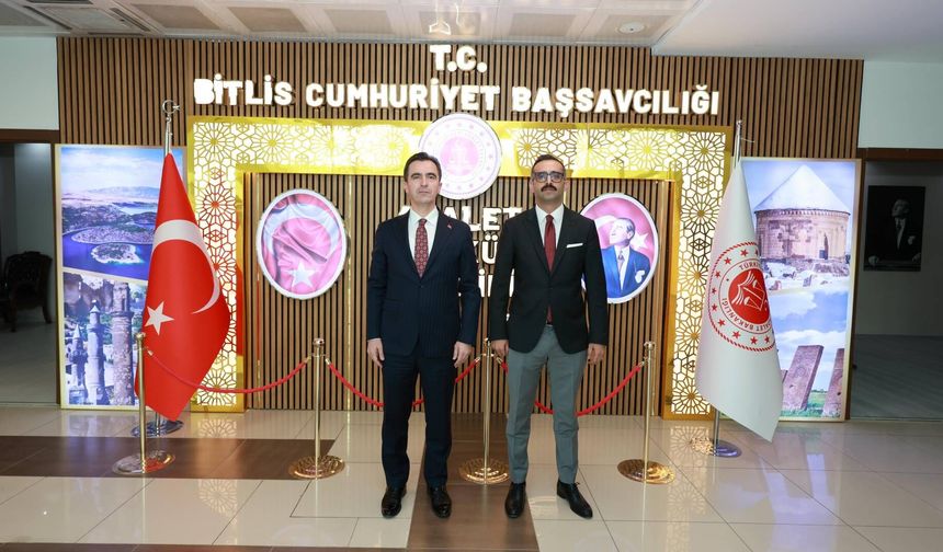Vali Karakaya'dan Başsavcı Kandemir'e Hayırlı Olsun Ziyareti