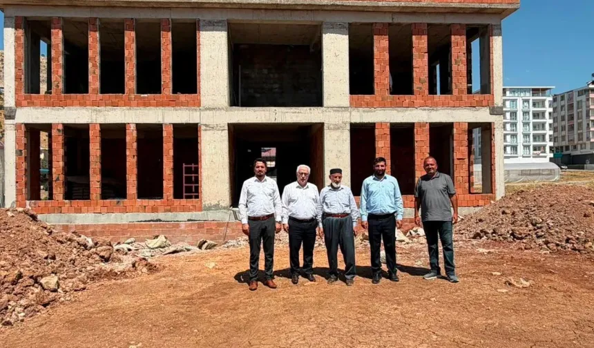 Şirvan'da 4-6 Yaş Kur'an Kursu inşaatı devam ediyor