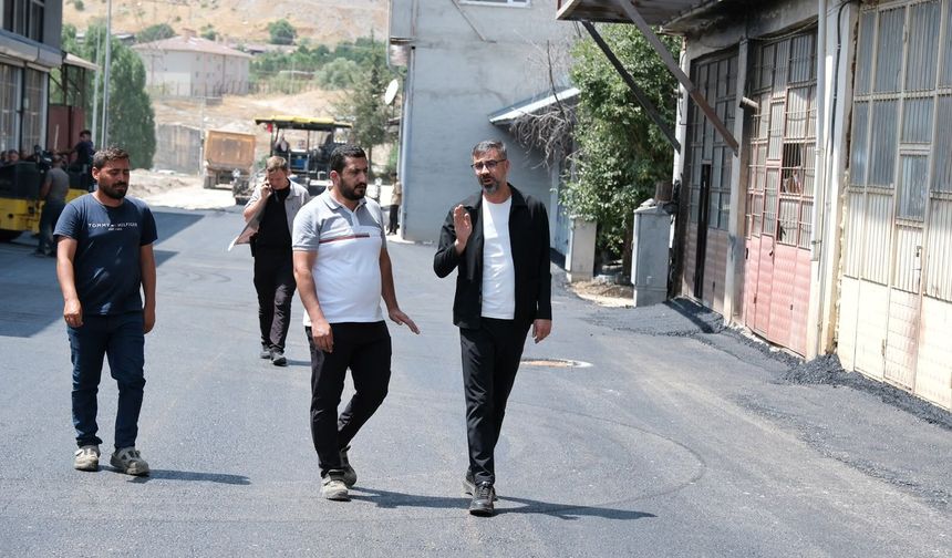 Bitlis Belediyesi Sanayi Sitesindeki Çevre Düzenleme Sorununu Çözdü