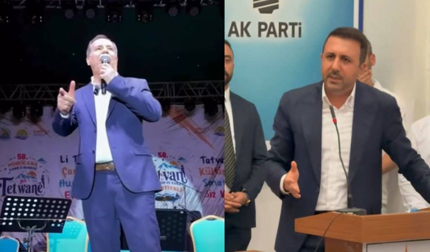 DEM Parti Bitlis Milletvekilinden AK Partili Vekile “Hodri Meydan”